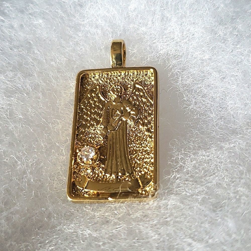 Temperance, Tarot card pendant